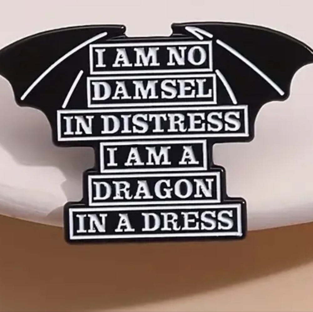 Feminist pin